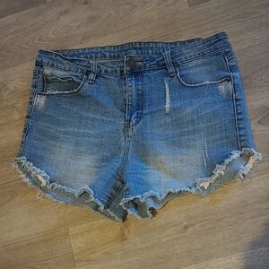 Denim Blue Women's Shorts Size 13 Ardene